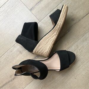 Espadrilles, black in size 7,5 B